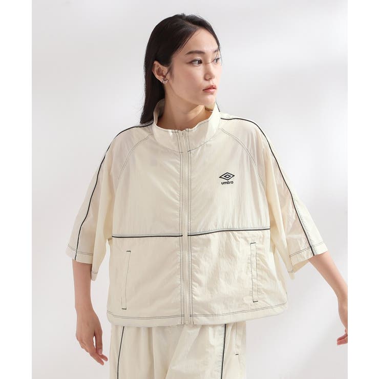 ◆【umbro／アンブロ】シアーナイロン5分袖ZIPアップブルゾン | OPAQUE.CLIP | 詳細画像20 