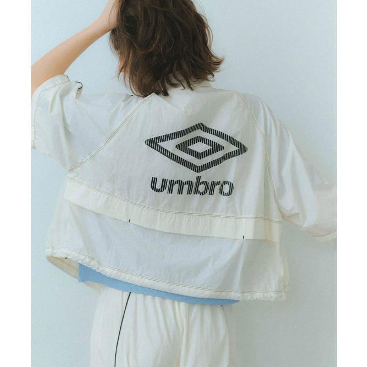 ◆【umbro／アンブロ】シアーナイロン5分袖ZIPアップブルゾン | OPAQUE.CLIP | 詳細画像2 