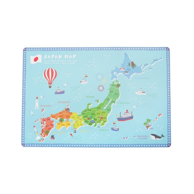 日本地図ランチョンマット 品番 Wrdw Dessin デッサン のレディースファッション通販 Shoplist ショップリスト