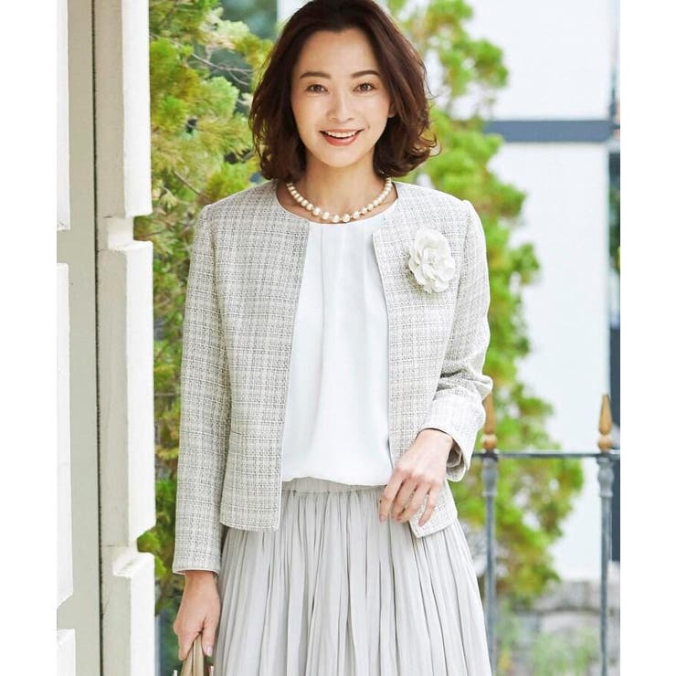 メランジツイードノーカラー ジャケット 品番 Wrdw Dessin デッサン のレディースファッション通販 Shoplist ショップリスト メランジツイードノーカラー ジャケット 品番 Wrdw Dessin デッサン のレディースファッション通販 Shoplist ショップリスト