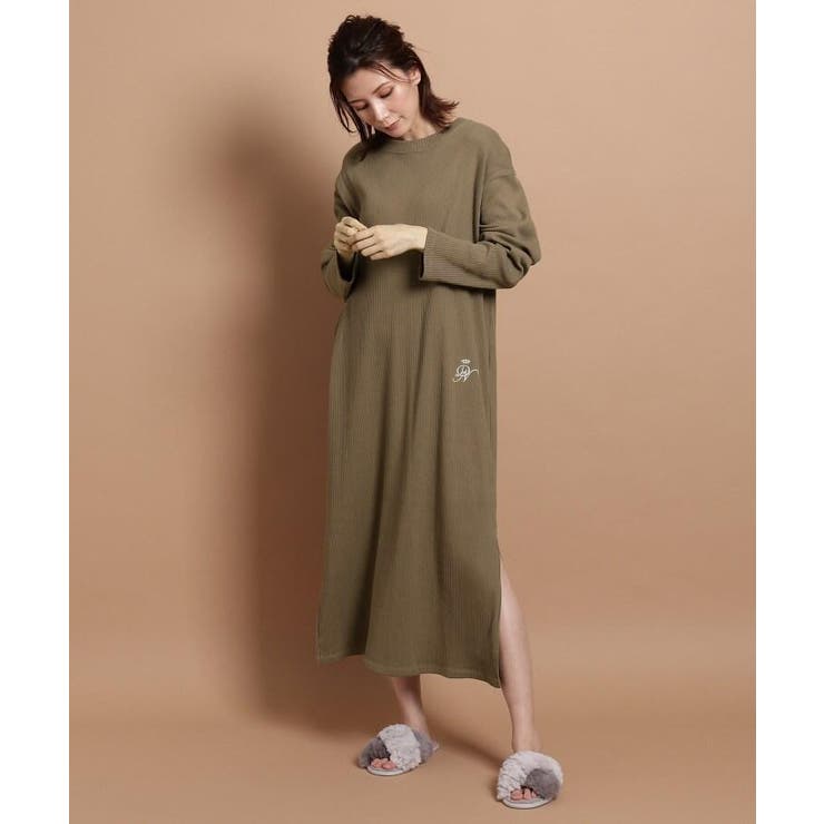 洗える リブtシャツロングワンピース 品番 Wrdw Dessin デッサン のレディース ファッション通販 Shoplist ショップリスト