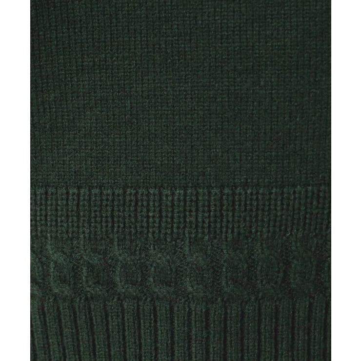 洗える】ハイネッククロップドニット（XS～L）[品番