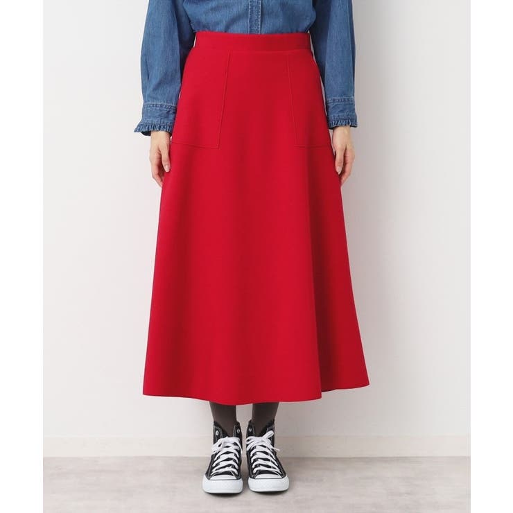 【7色展開・後ろゴム】フレアメルトンスカート（XS～L） | Dessin | 詳細画像29 