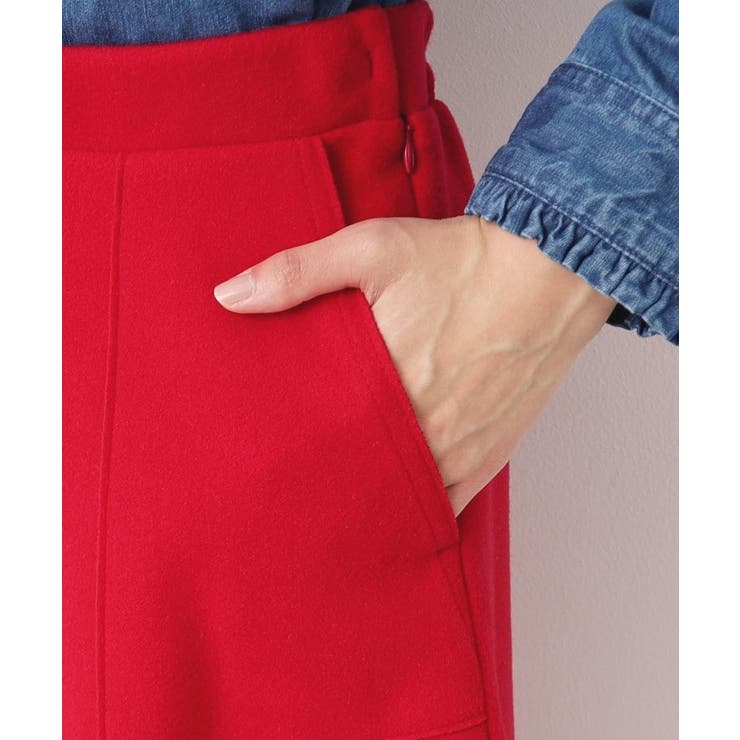 【7色展開・後ろゴム】フレアメルトンスカート（XS～L） | Dessin | 詳細画像34 