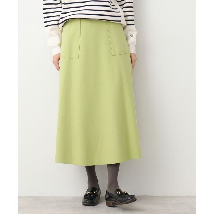 【7色展開・後ろゴム】フレアメルトンスカート（XS～L） | Dessin | 詳細画像17 
