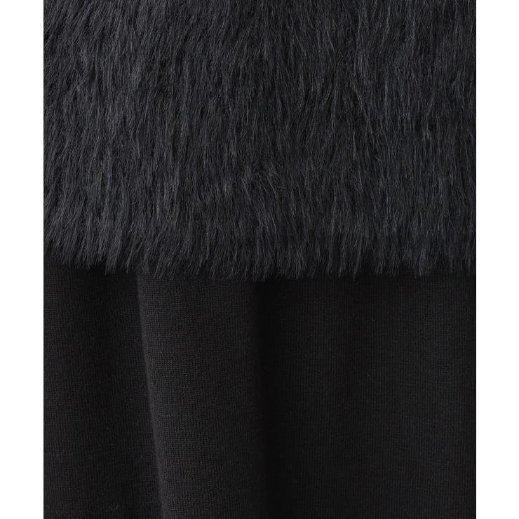 【2点セット・洗える】シャギーベストニットワンピース | Dessin | 詳細画像6 