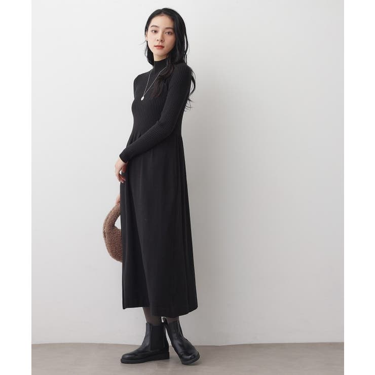 【2点セット・洗える】シャギーベストニットワンピース | Dessin | 詳細画像11 