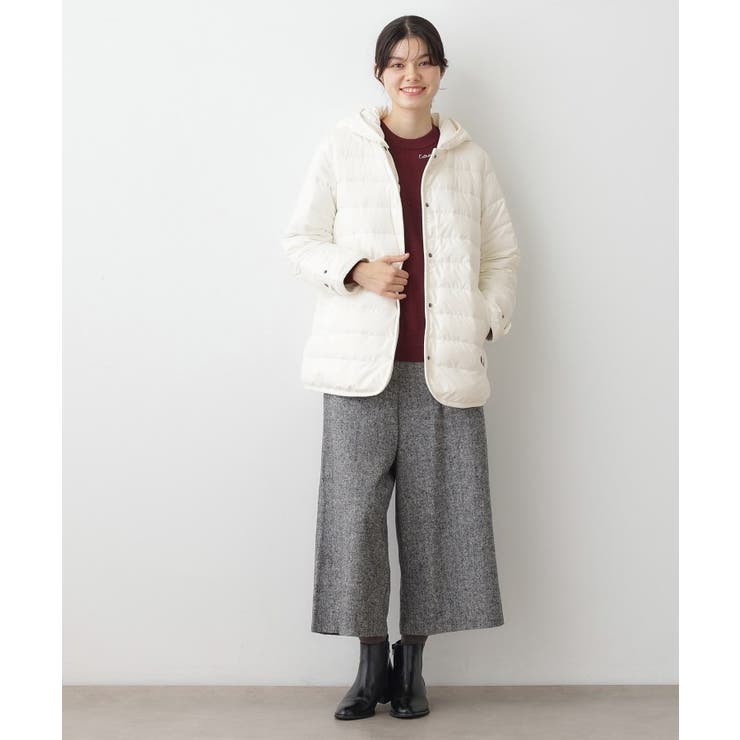 【撥水・2WAY】ミュラーダウンコートミドル丈 | Dessin | 詳細画像4 