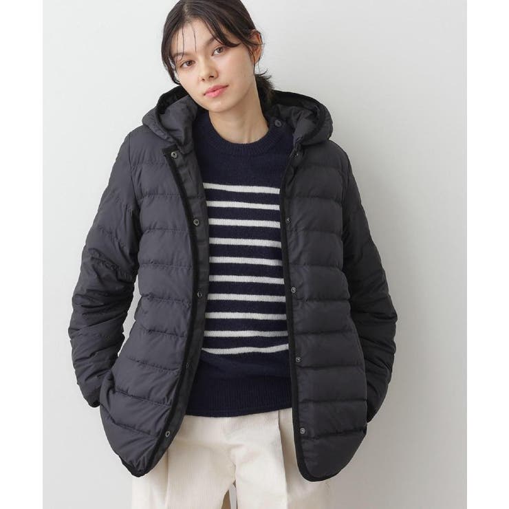 ネイビー(094) | 【撥水・2WAY】ミュラーダウンコートミドル丈 | Dessin