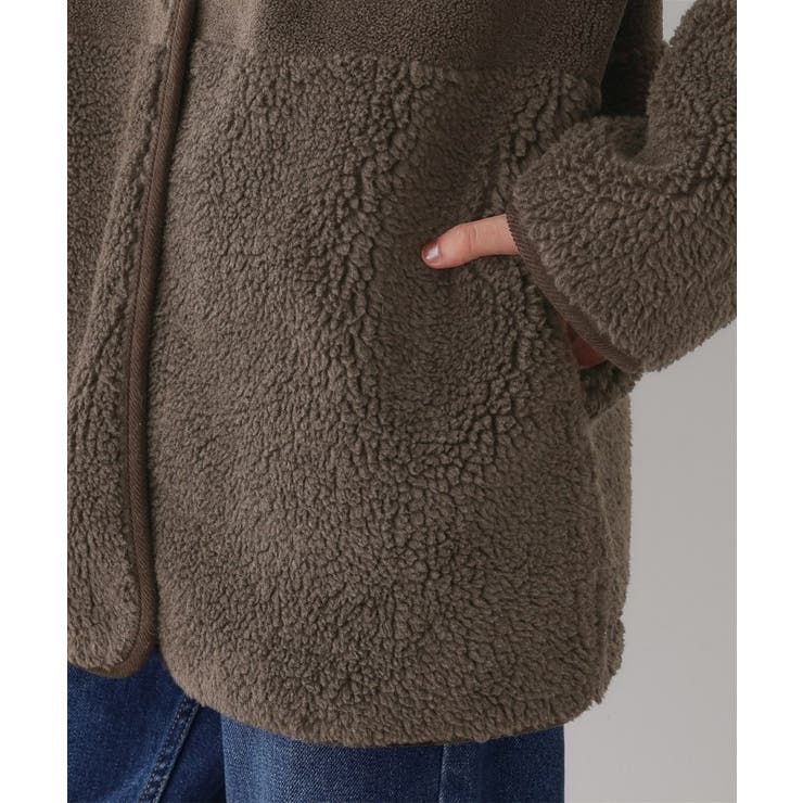 【2WAY】フェイクムートンコート | Dessin | 詳細画像27 