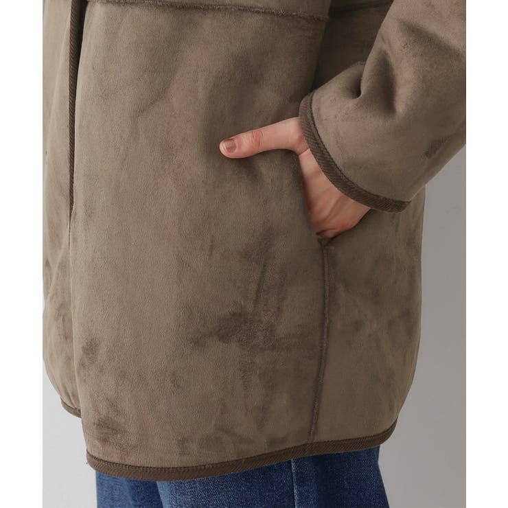 【2WAY】フェイクムートンコート | Dessin | 詳細画像32 