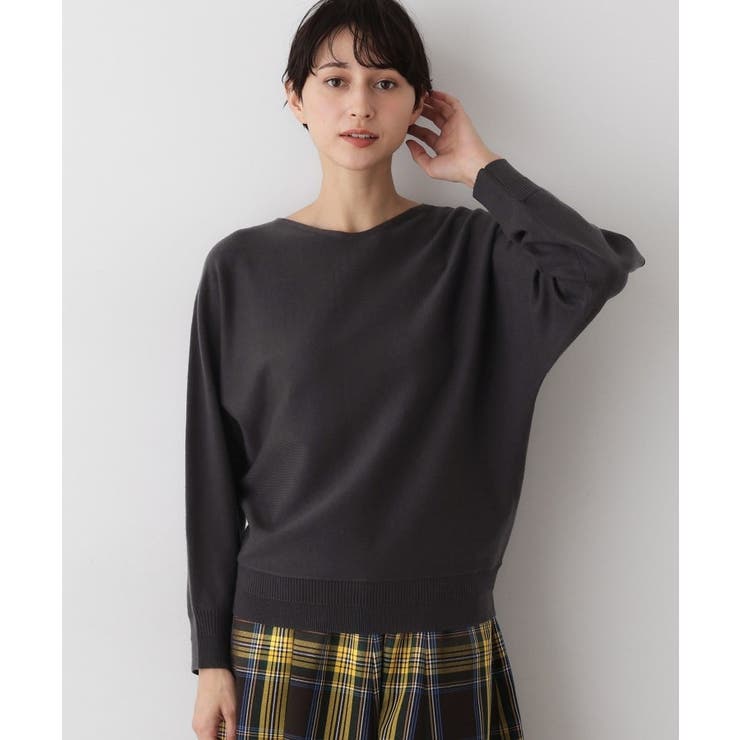 【洗える】ウールブレンド後ろボタンニット | Dessin | 詳細画像12 