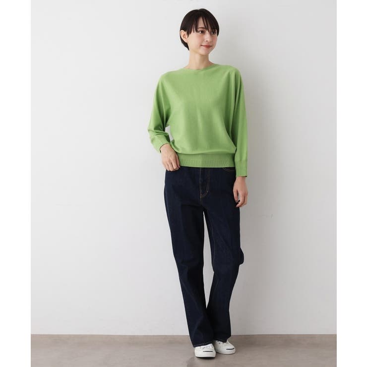 【洗える】ウールブレンド後ろボタンニット | Dessin | 詳細画像19 