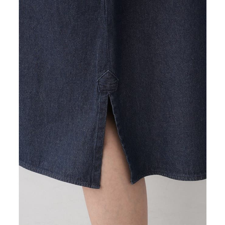 【洗える】60Zデニムワンピース | Dessin | 詳細画像15 