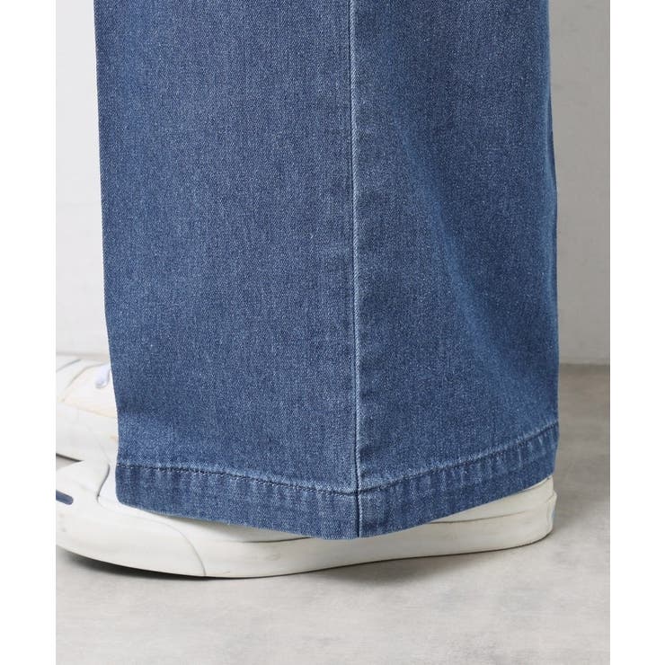 【洗える】デニムワイドマリンパンツ | Dessin | 詳細画像15 