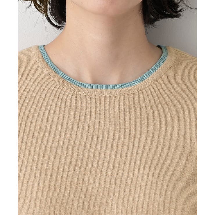 【洗える】カシミヤブレンドスウェットライクニット | Dessin | 詳細画像16 