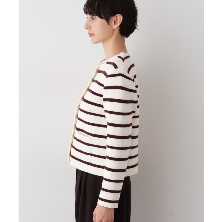 【洗える】ジャケット見えカーディガン | Dessin | 詳細画像14 