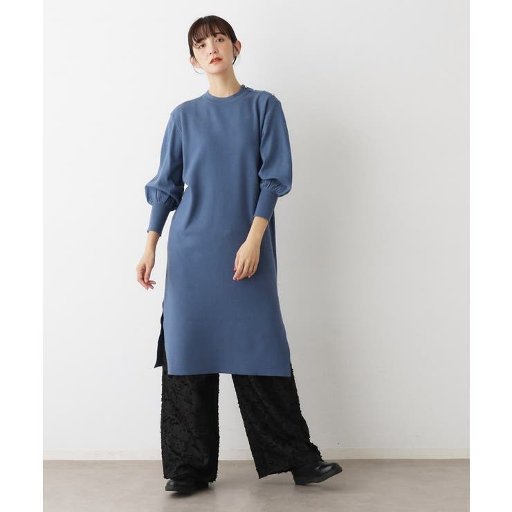 【2点セット／洗える】パンツレイヤードワンピース | Dessin | 詳細画像10 