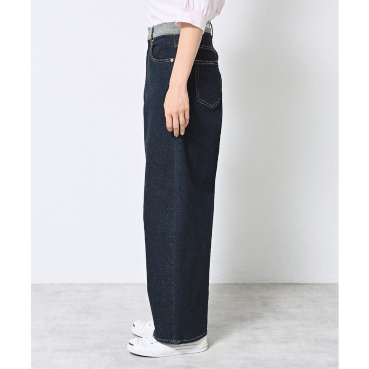 【洗える】デニムカーブパンツ | Dessin | 詳細画像10 