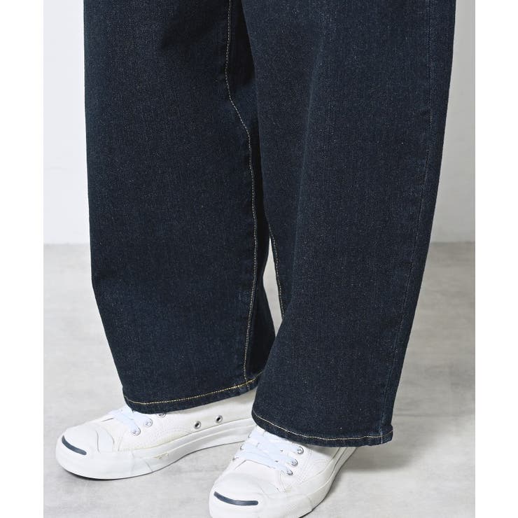 【洗える】デニムカーブパンツ | Dessin | 詳細画像16 