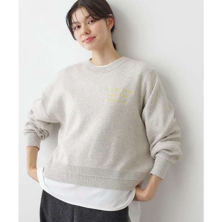 【体型カバー・洗える】ドロップショルダーブラウス | Dessin | 詳細画像4 