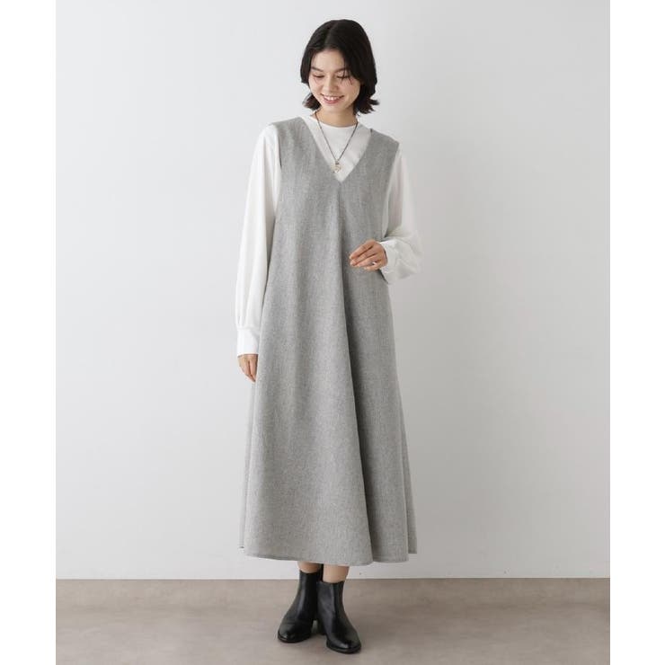 【体型カバー・洗える】ドロップショルダーブラウス | Dessin | 詳細画像5 