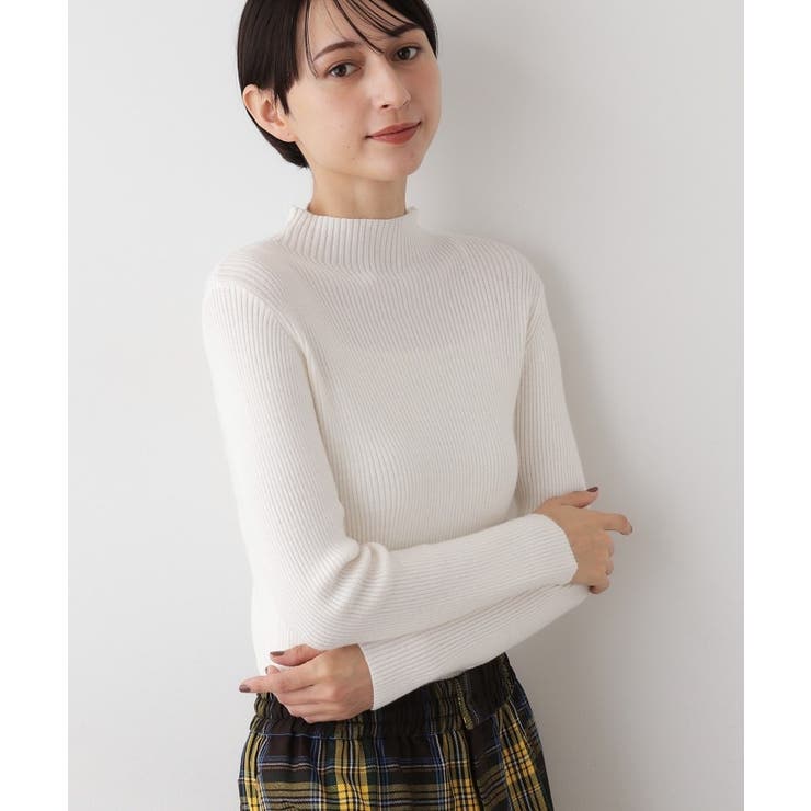 【洗える】リブタートルネックニット | Dessin | 詳細画像2 