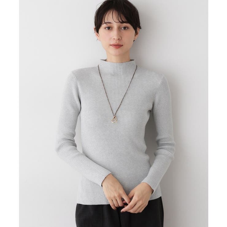 【洗える】リブタートルネックニット | Dessin | 詳細画像5 