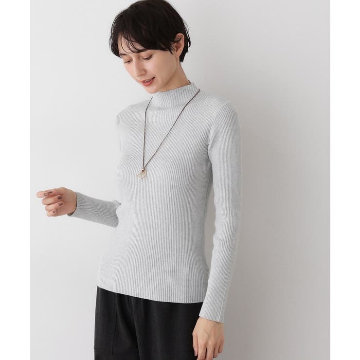 【洗える】リブタートルネックニット | Dessin | 詳細画像6 