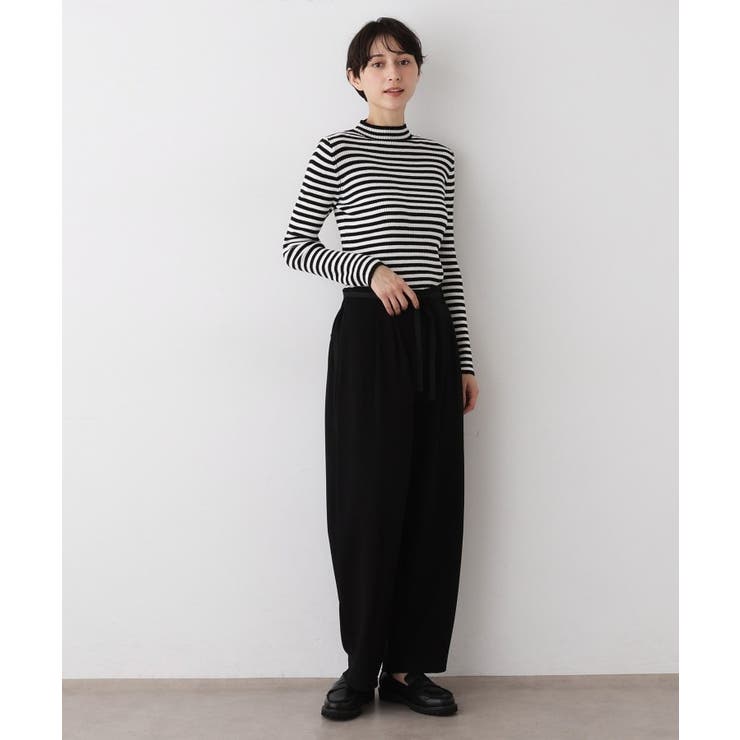 【洗える】リブタートルネックニット | Dessin | 詳細画像15 