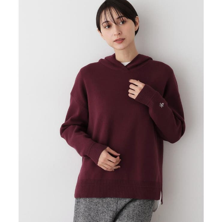 【洗える／体型カバー】ちょうどいいニットパーカ | Dessin | 詳細画像32 