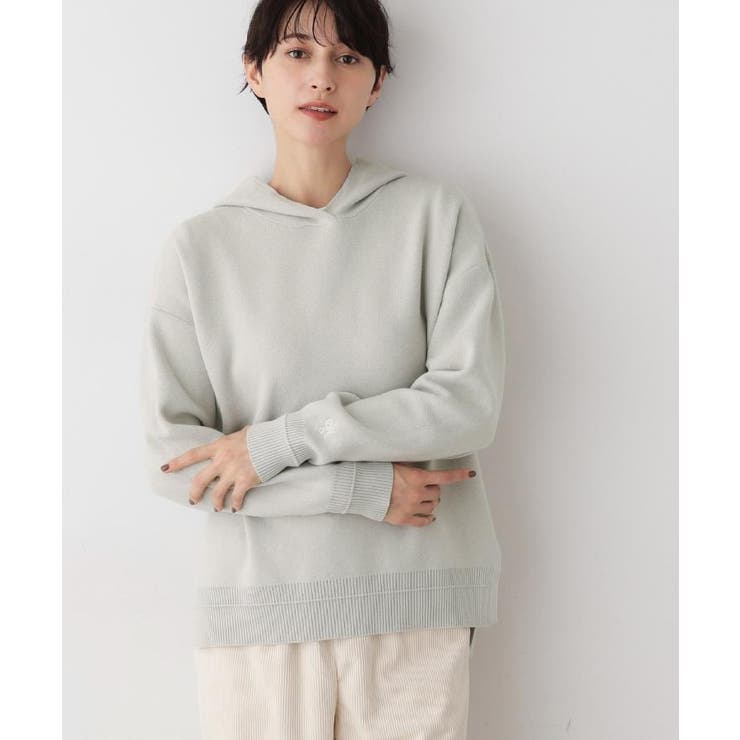 【洗える／体型カバー】ちょうどいいニットパーカ | Dessin | 詳細画像15 