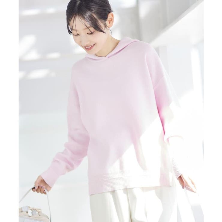 【洗える／体型カバー】ちょうどいいニットパーカ | Dessin | 詳細画像29 