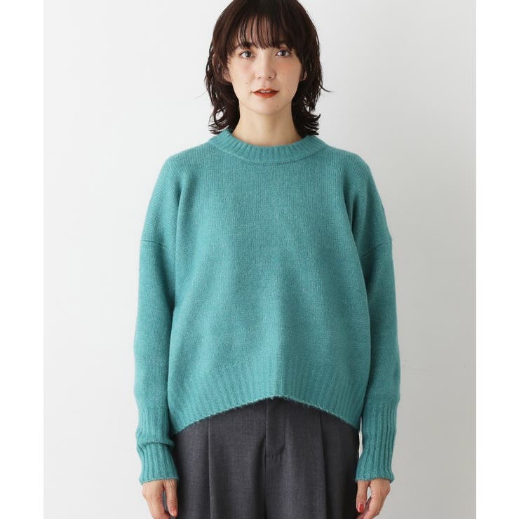 【洗える】クルーネックワイドニット | Dessin | 詳細画像28 