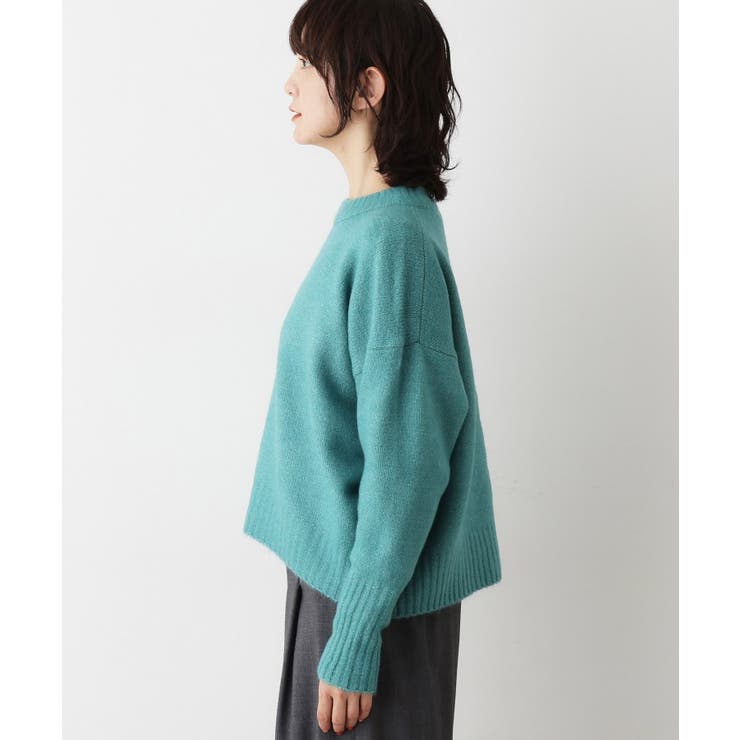 【洗える】クルーネックワイドニット | Dessin | 詳細画像29 