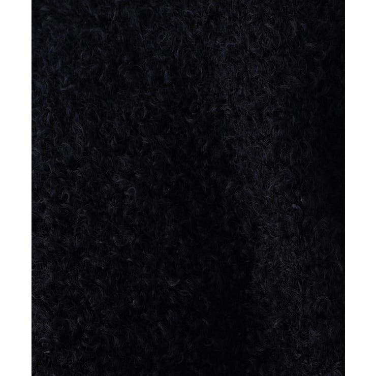 【洗える】Vネックシャギーベスト | Dessin | 詳細画像12 