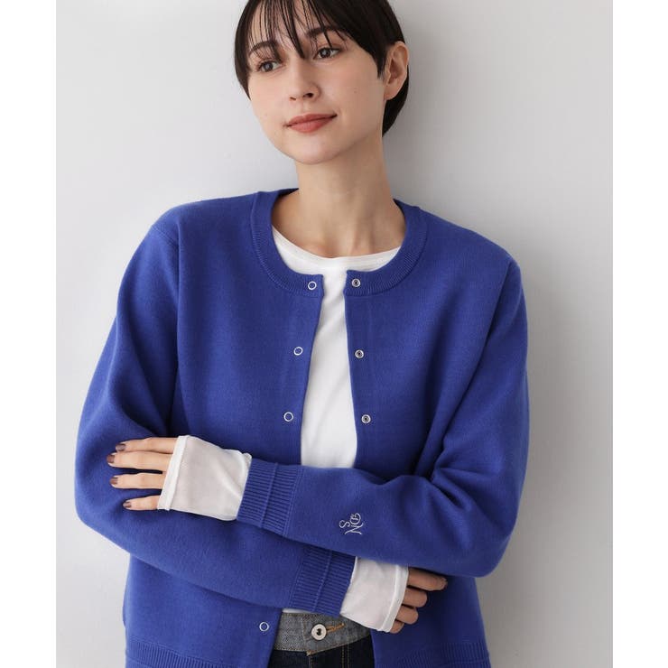 【洗える】クルーネックカーディガン | Dessin | 詳細画像10 