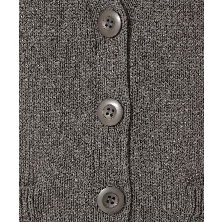 【洗える】フレンチスリーブニットベスト | Dessin | 詳細画像8 