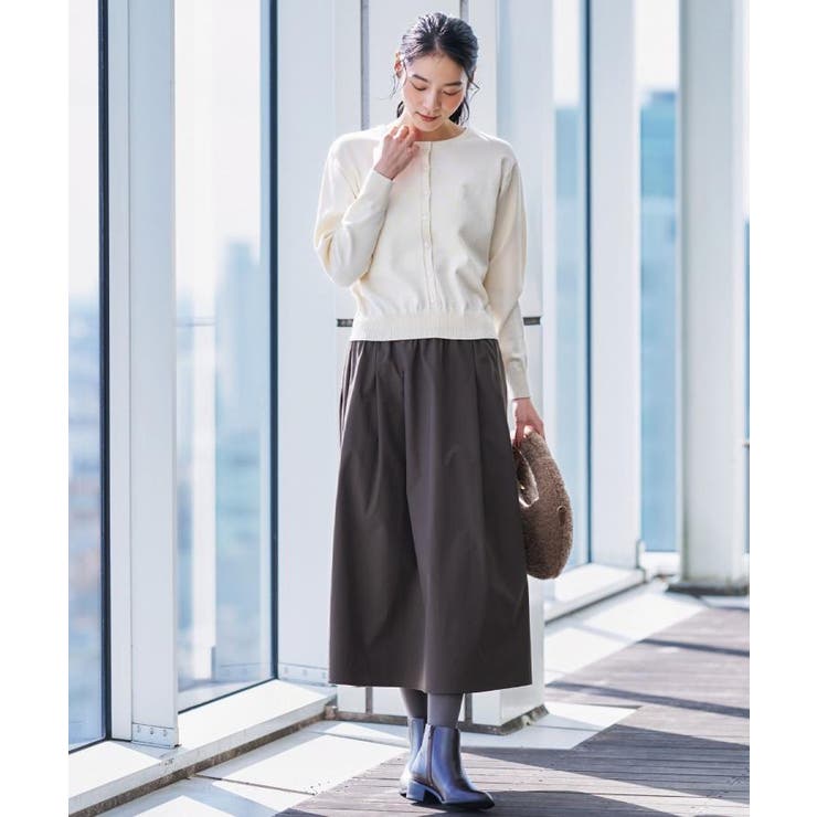 【1枚着/2WAY】ドッキングワンピース | Dessin | 詳細画像8 