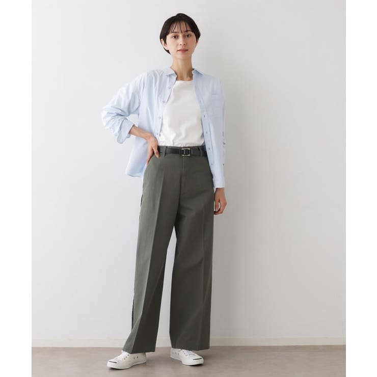 【洗える】サイドラインコットンパンツ | Dessin | 詳細画像2 