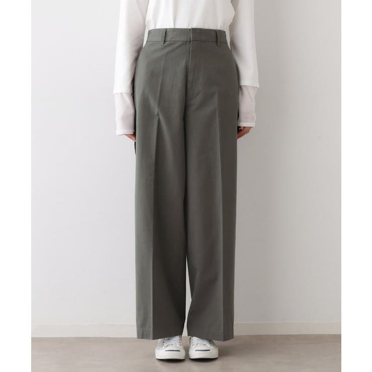 【洗える】サイドラインコットンパンツ | Dessin | 詳細画像9 