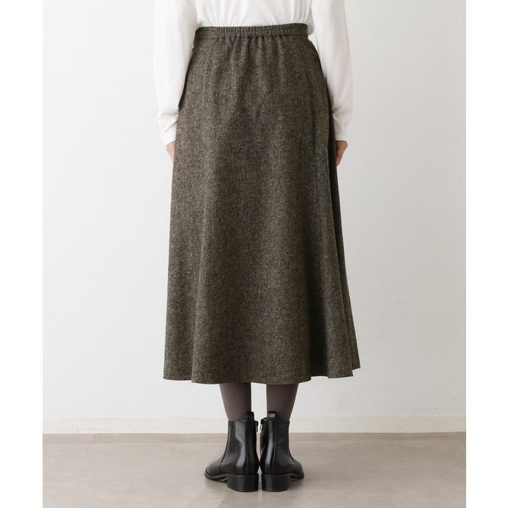 【洗える】ツイードフレアスカート | Dessin | 詳細画像15 