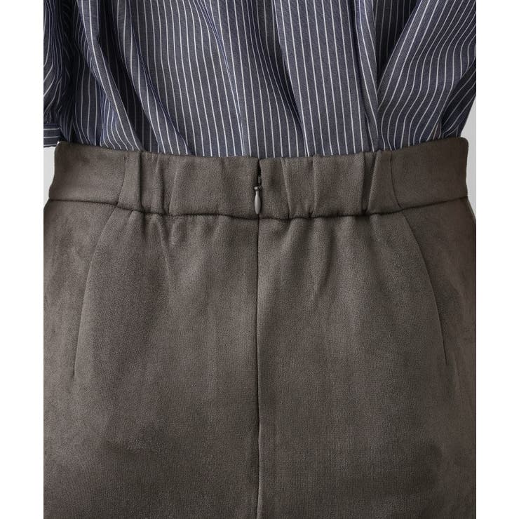 【セットアップ可・洗える】マシュマロスウェードスカート | Dessin | 詳細画像18 