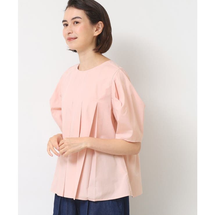 【洗える】タックデザインブラウス | Dessin | 詳細画像5 