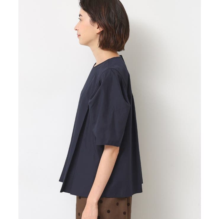 【洗える】タックデザインブラウス | Dessin | 詳細画像14 