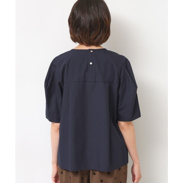 【洗える】タックデザインブラウス | Dessin | 詳細画像15 