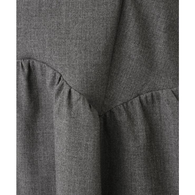 【セットアップ可・洗える】ギャザーレイヤードキャミソール | Dessin | 詳細画像4 