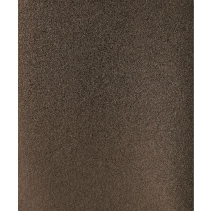 【洗える】ウール混リバーメルトンロングコート | Dessin | 詳細画像8 