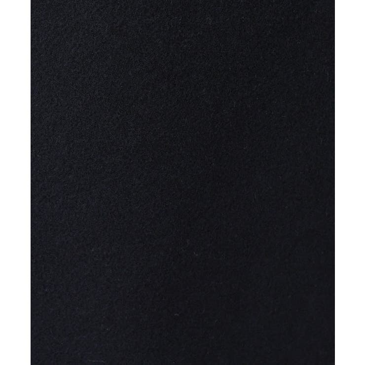 【洗える】ウール混リバーメルトンロングコート | Dessin | 詳細画像4 