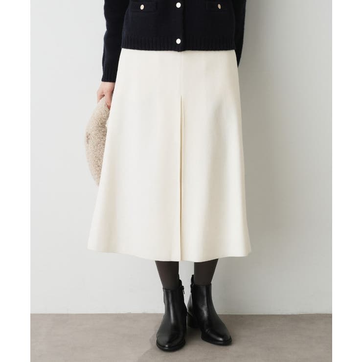 メルトンジャージボックスタックスカート | Dessin | 詳細画像1 